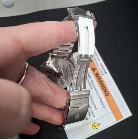 Nixon The Sentry SS Stainless Steel and Turquoise Watch - NWT - Picture 6 of 12